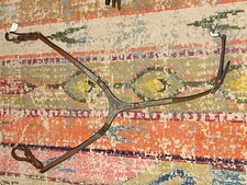 well used silver western breast collar FREE SHIPPING