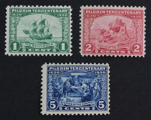 CKStamps: US Stamps Collection Scott#548 549 550 Mint NH OG