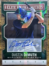 Panini 2014 Elite Extra Edition Status Dustin DeMuth Auto #70 /25 Brewers