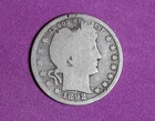 ESTATE FIND 1892-S Barber Quarter!! #P34086