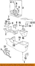 Gm Oem 1999 Grand Prix Console Center Console-shifter 12568209