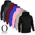Unisex Heavy Blend Plain Hoody Mens Womens Hooded Sweatshirt Hoodie Top