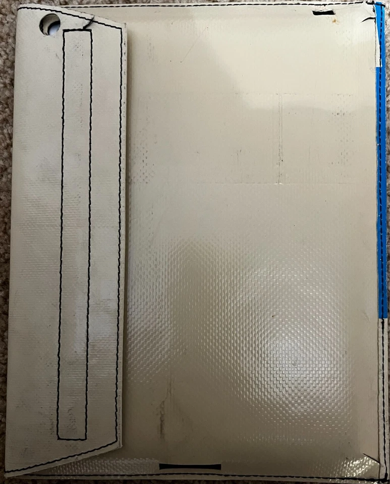 Friday Funda Tablet Ipad, Cierre Magnético, Blanco Azul Tablet Talla 7.25"x9.5" Foto 3 de 4