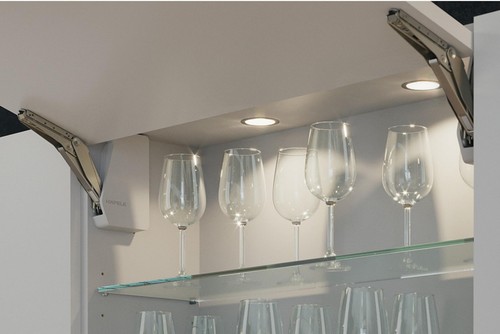Downlight Hafele Loox LED 3038 24V Ø 65mm, empotrado/montaje superficial, clasificación IP20 - Imagen 3 de 8