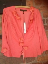 Fenn Wright Manson Pure Linen Blazer Size 12 Bnwt
