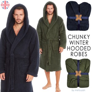 mens chunky dressing gown