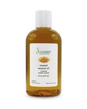Sesame Oil Toasted 100% Pure and Natural by Soapeauty 8 fl oz