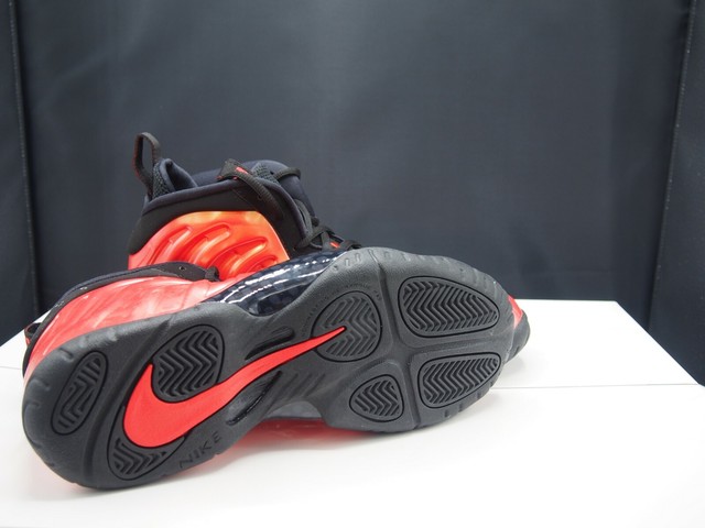 Nike Little Posite One GS Foamposite Habanero Red Black 644791-603 Size 6y for sale online | eBay