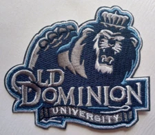 Old Dominion Monarchs~Embroidered PATCH~3 1/2" x 3"~Iron or Sew~NCAA