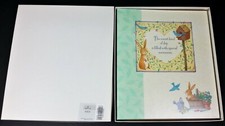 Hallmark Create-Your-Own Album w/ 8 Self Adhesive Pages AR6555 Garden Bunny