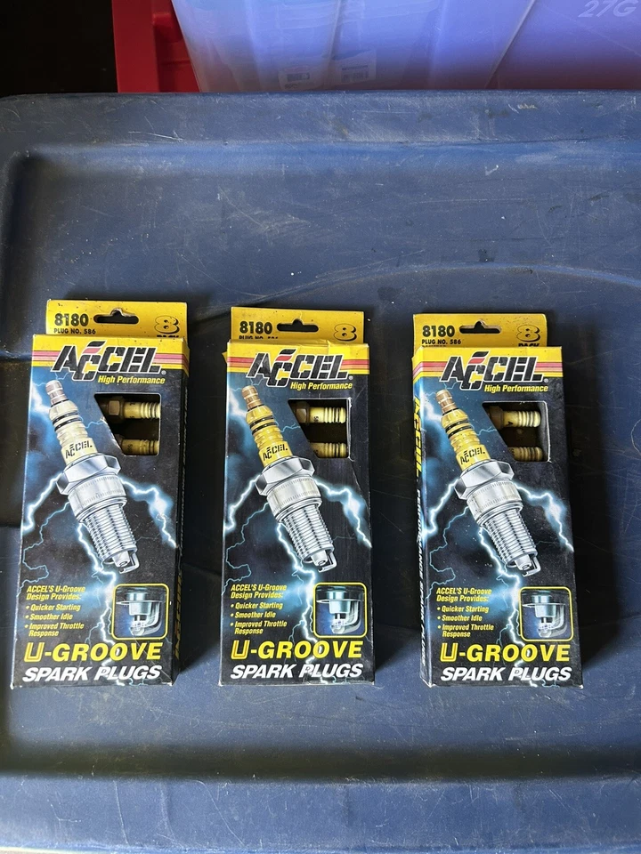⚡️🎇⚡️🎆Spark Plug-U-Groove Resistor Blister-Pak Accel 8180 — 第 2/4 张图片