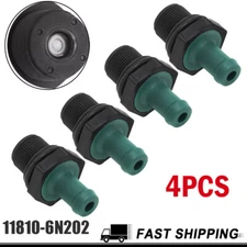 4PCS New PCV Valve For Nissan Frontier Pathfinder Altima NV Infiniti 11810-6N202