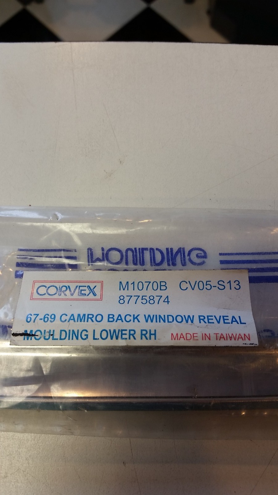 Corvex 8775874 CV05S13 6769 Camaro/Fireball Camaro Back Window
