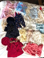Vintage handmade VTG Baby Clothes Lot Dresses Outfits Lot