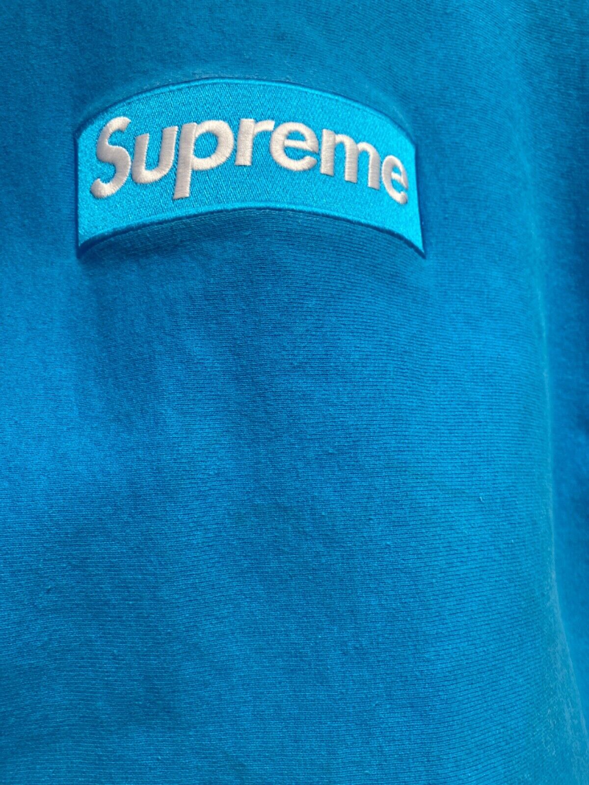 Supreme Supreme Royal Blue Box Logo Hoodie FW/08