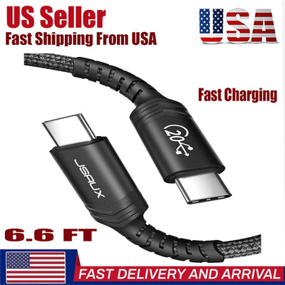 USB3.2 Gen2 USB C 20Gbps Cable Type C 5K 100W Fast Charging For Galaxy iPhone16