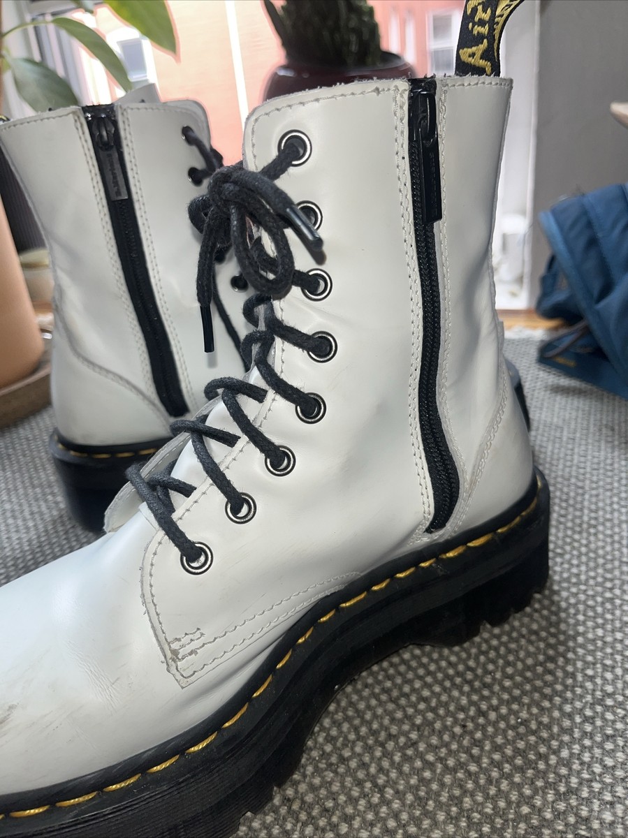 Jadon Platform Jadon Boot Dr Martens White Boots Sale Dr Martens