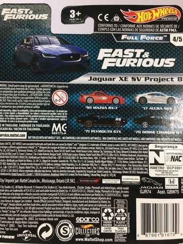 HOT WHEELS JAGUAR XE SV PROJECT 8 - Picture 11 of 11