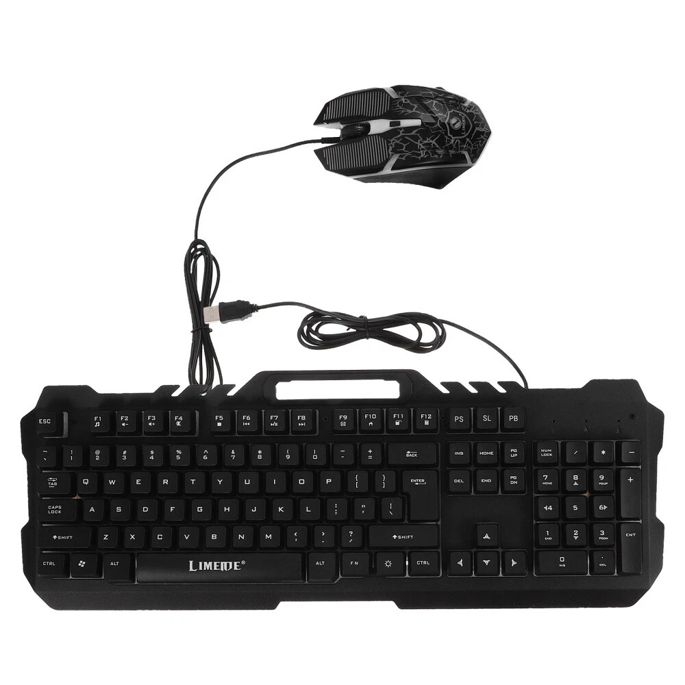 High-Performance Mechanical Gaming Keyboard with Electric Wired Comfort Design
