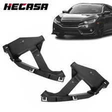 HECASA Headlight Bracket Front Hold Mount Retainer For Honda Civic Sedan 2016-21