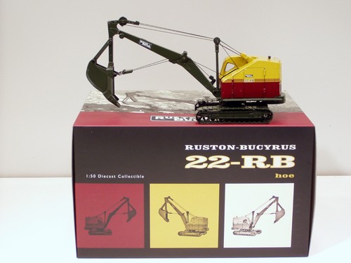 Ruston Bucyrus 22RB Cable Excavator - 1/50 - EMD #002.1 - Metal Tracks - 第 1/6 張圖片