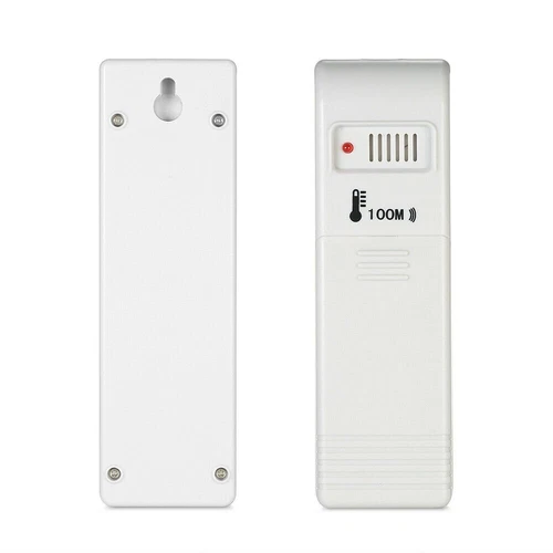Wireless Indoor/Outdoor Digital Thermometer with Remote Sensor - LCD Temperature - Picture 6 of 7