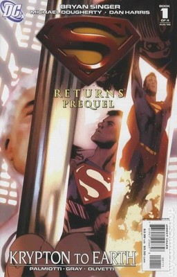 Superman Returns Krypton to Earth #1 VF 2006 Stock Image