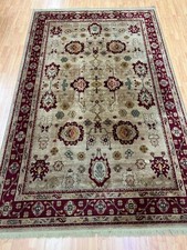 5'10" x 9'1" Karastan Oushak Design Oriental Rug - Full Pile - Made in USA