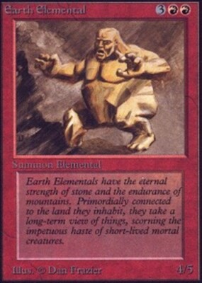 [1x] Earth Elemental Near Mint, English Collectors Edition MTG Magic