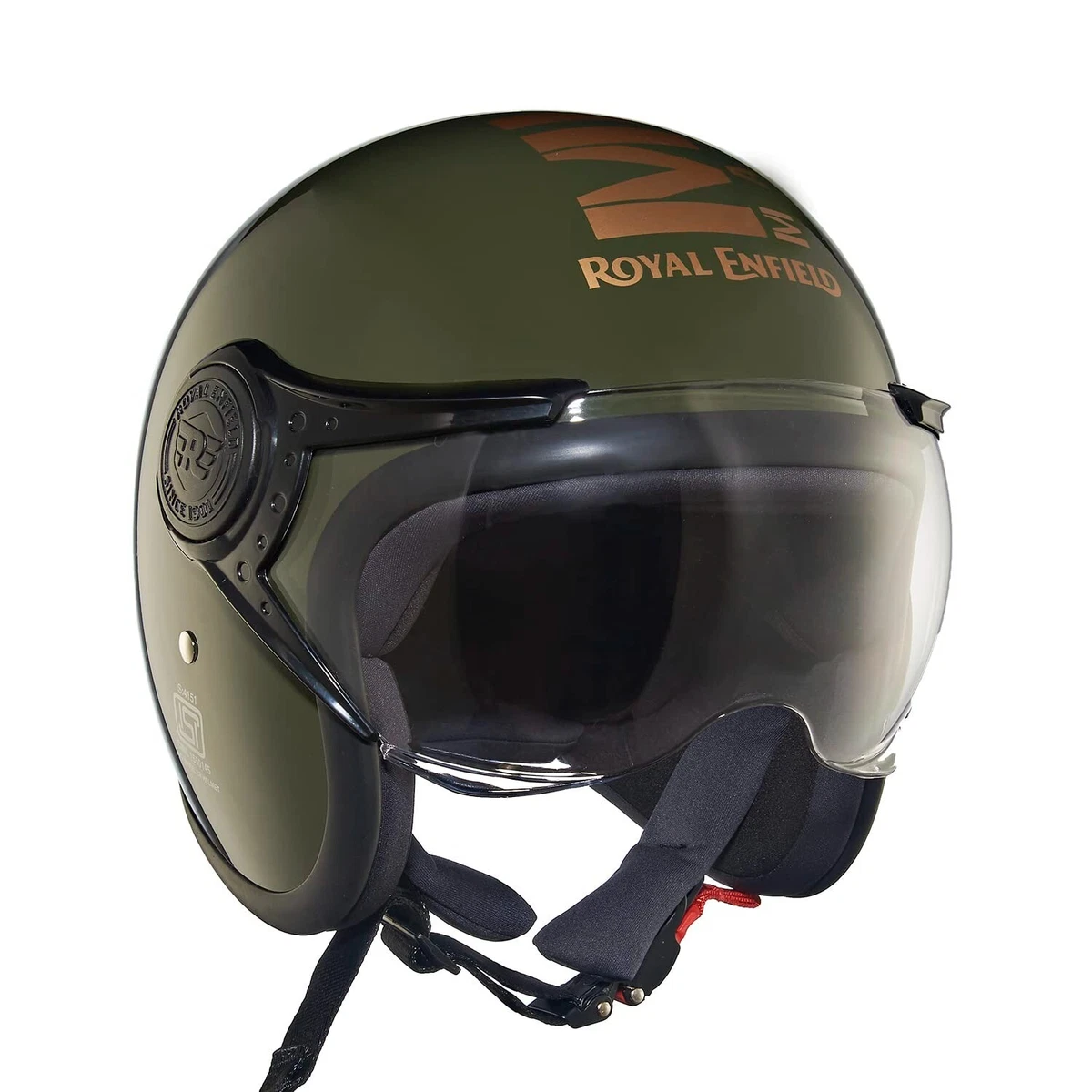 Royal enfield jet dot on sale helmet