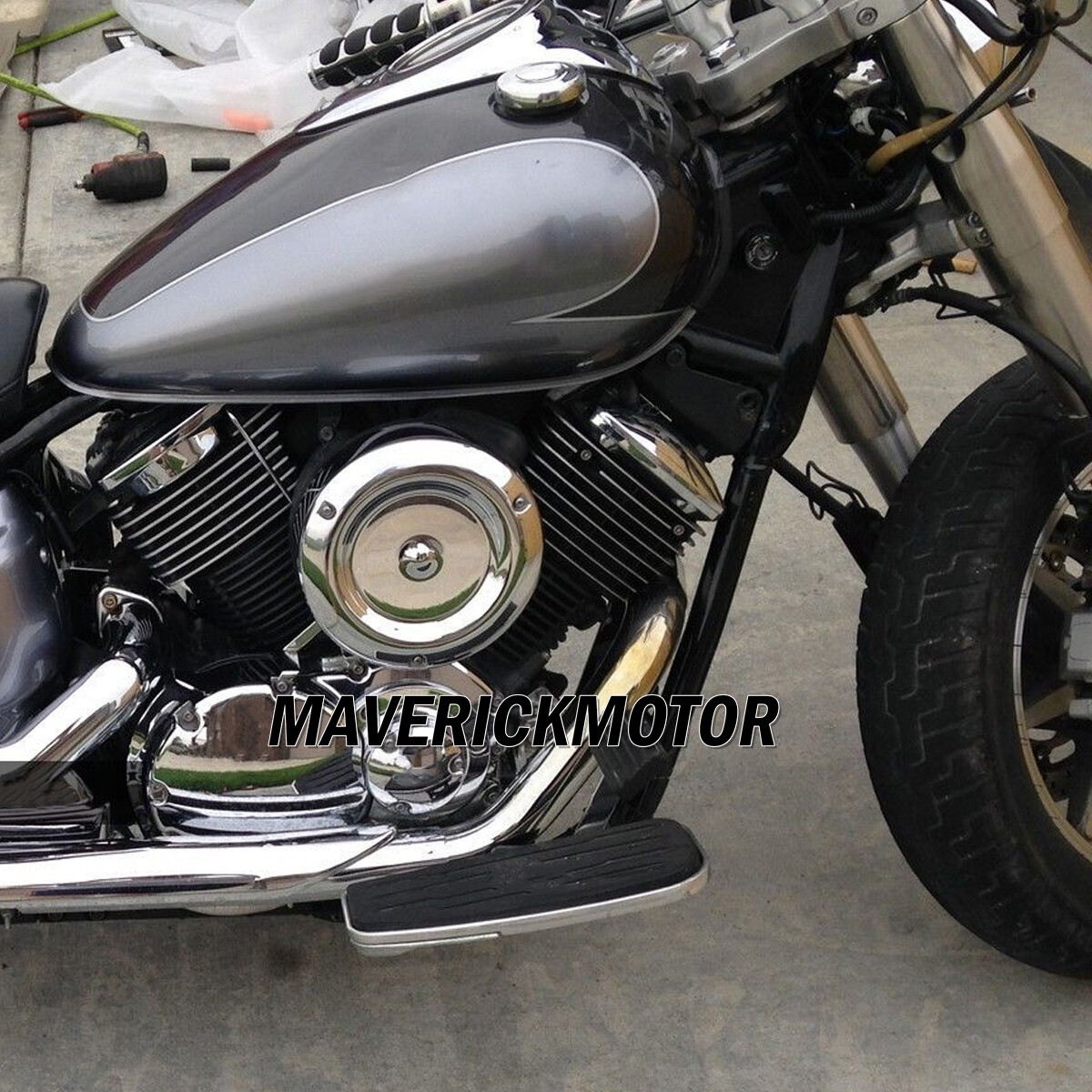AIR INTAKE FILTER CLEANER COVER FOR YAMAHA V-STAR 1100 XVS1100