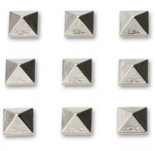 Dakine Pyramid 9 Metal Spikes Snowboard Stomp Pad Chrome Adhesive Studs NEW