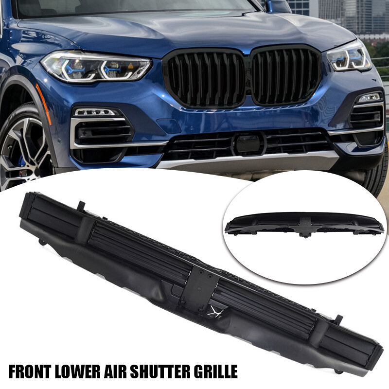 Black For BMW G05 X5 2019 2020 2021-2023 front bumper lower air