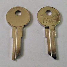 (2) Husky Older ToolBox Pre-Cut Replacement Keys Using Key Codes 701-725 READ