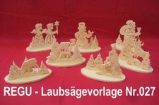 REGU - Laubsägevorlagen Nr.027 erzgeb. Weihn...