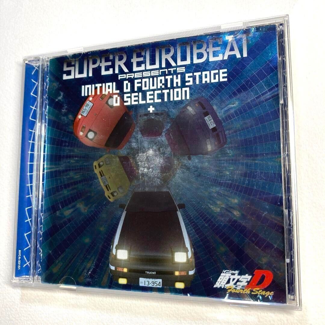 Initial d anime Mamga anime song Soundtrack CD SUPER EUROBEAT presents D  Final D