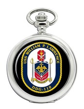 USS William P. Lawrence DDG-110 Pocket Watch