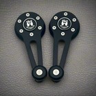 Window Cranks 74+ VW MK1 Rabbit, Scirocco, Golf Black w/Black knobs Raven WB