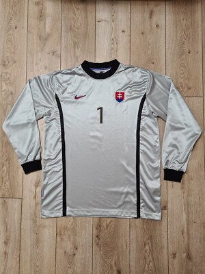SLOVAKIA 1998 2000 VINTAGE MATCH WORN GOALKEEPER PLAYEL ISSUE