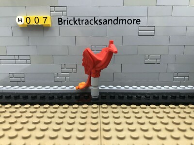 Lego  43744pb01 Red Phoenix with Marbled Orange Tail Set 4730