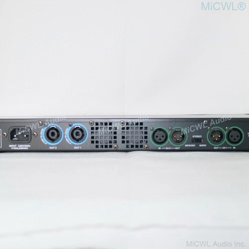 Pro 2 - 4 Channel Digital Power Amplifier 5200W High PreAmp Drive Speaker 1U 19" - Picture 11 of 14