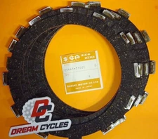 NOS GENUINE SUZUKI  NEW CLUTCH FRICTION PLATE SET 72-77 RE5 GT550 INDY QTY 6 OEM
