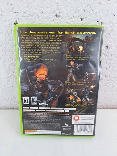Quake 4 XBOX 360 Complete With Manual And Bonus Disc - Microsoft Gaming - Picture 2 of 4