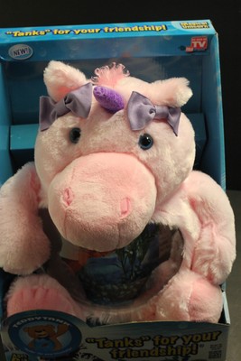 stuffed animal fish bowl