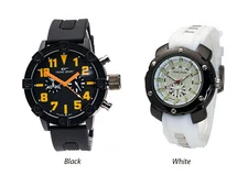 TECNO SPORTS: SILICON RUBBER BAND ANALOG QUARTZ WATCH