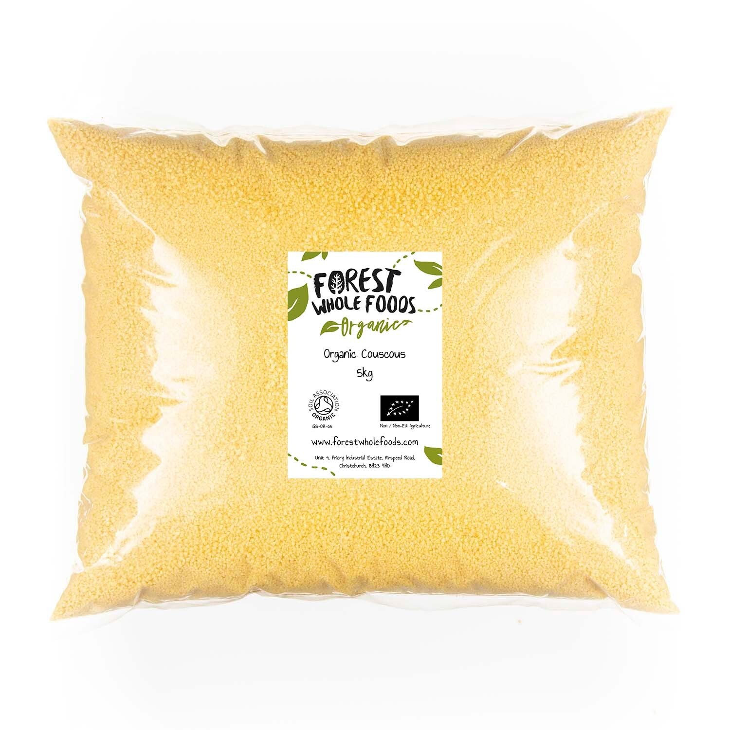 Organic Couscous 5kg - Forest Whole Foods