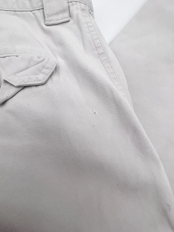 Pantalones Convertibles Magellan Pesca Blanco Carga Cremallera Piernas 100% Algodón Talla 38x29 Foto 2 de 4