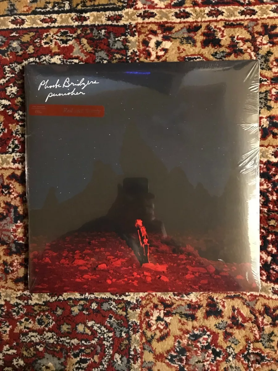 Phoebe Bridgers ‎– Punisher Exclusive Club Edition Blue Silver Swirl Vinyl  LP