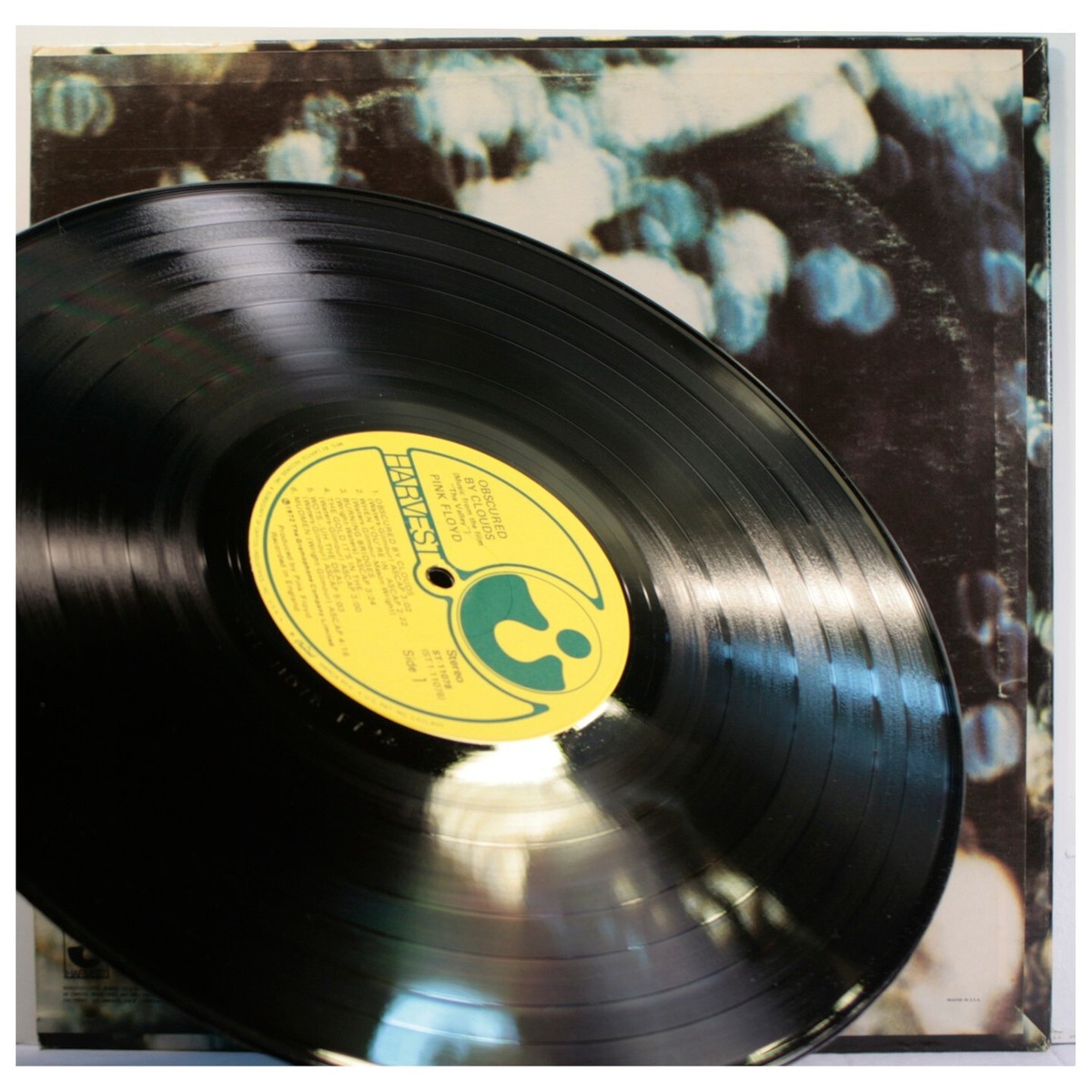 Pink Floyd Obscured By Clouds LP 1972 [Harvest ST-11078