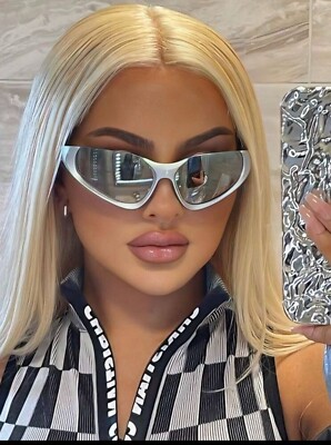 SUNGLASSES FOR WOMEN Y2K STYLE, FUTURISTIC SHEIN BRAND | eBay display picture 1